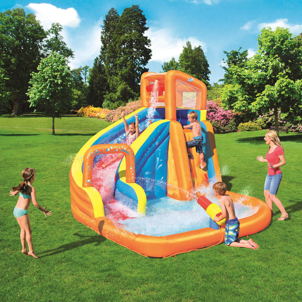 Bestway H2OGO Τσουλήθρα Turbo Splash Water Zone-Mega Water Park 53301