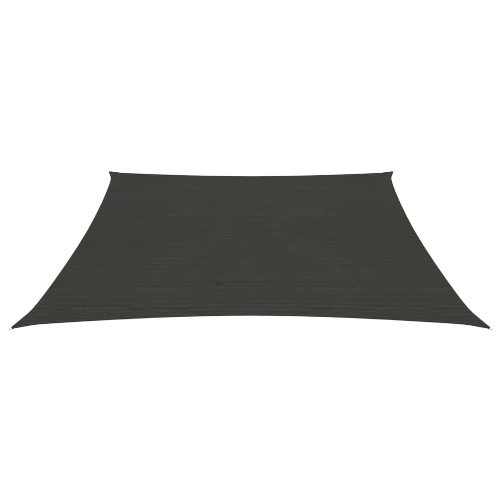 311105  Sunshade Sail 160 g/m² Anthracite 4/5x3 m HDPE