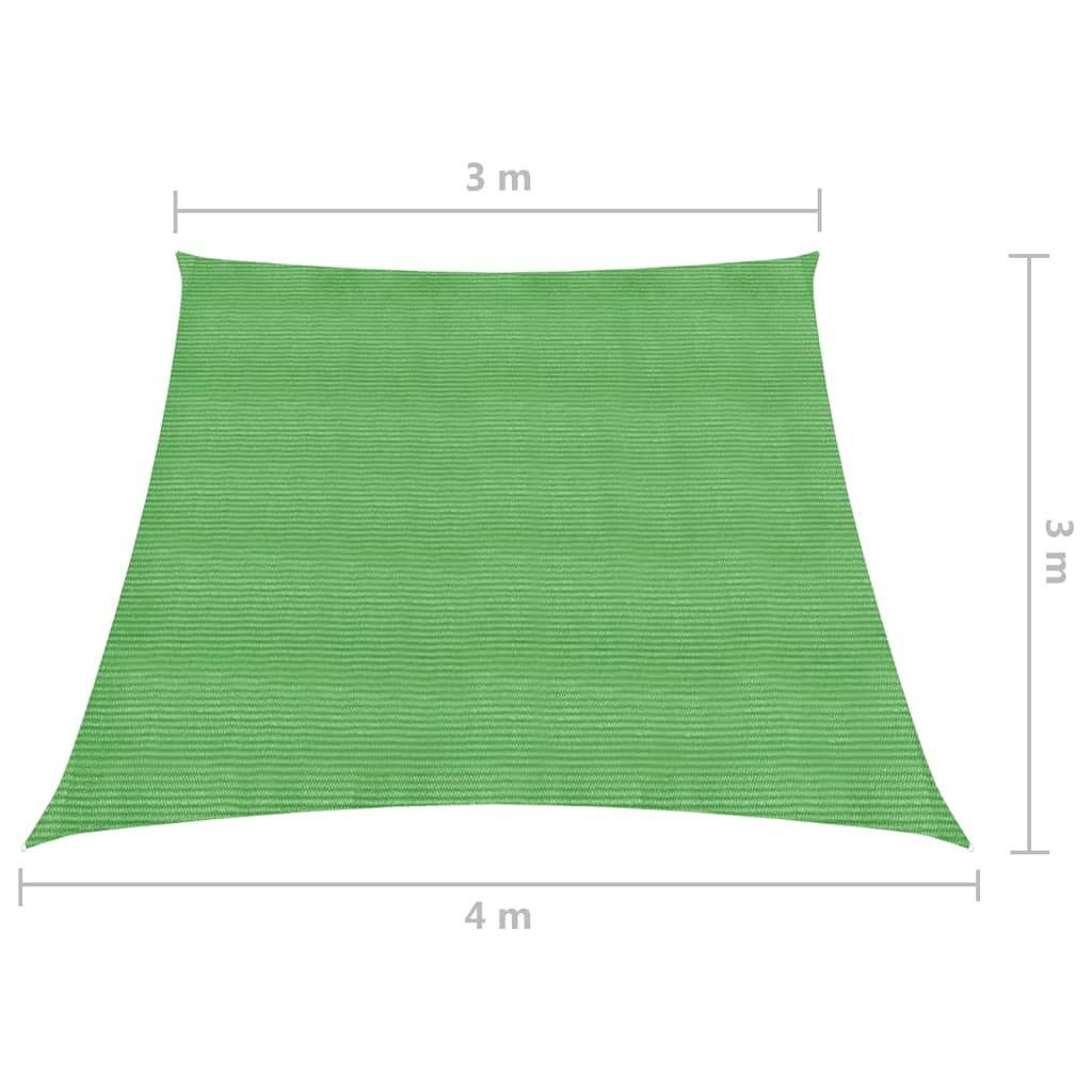 Πανί Σκίασης Ανοιχτό Πράσινο 3/4 x 3 μ. από HDPE 160 γρ./μ²