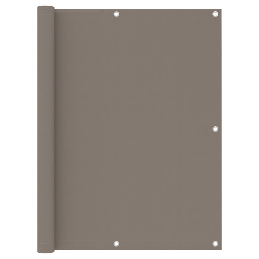 Διαχωριστικό Βεράντας Taupe 120 x 300 εκ. Ύφασμα Oxford