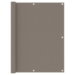 Διαχωριστικό Βεράντας Taupe 120 x 300 εκ. Ύφασμα Oxford