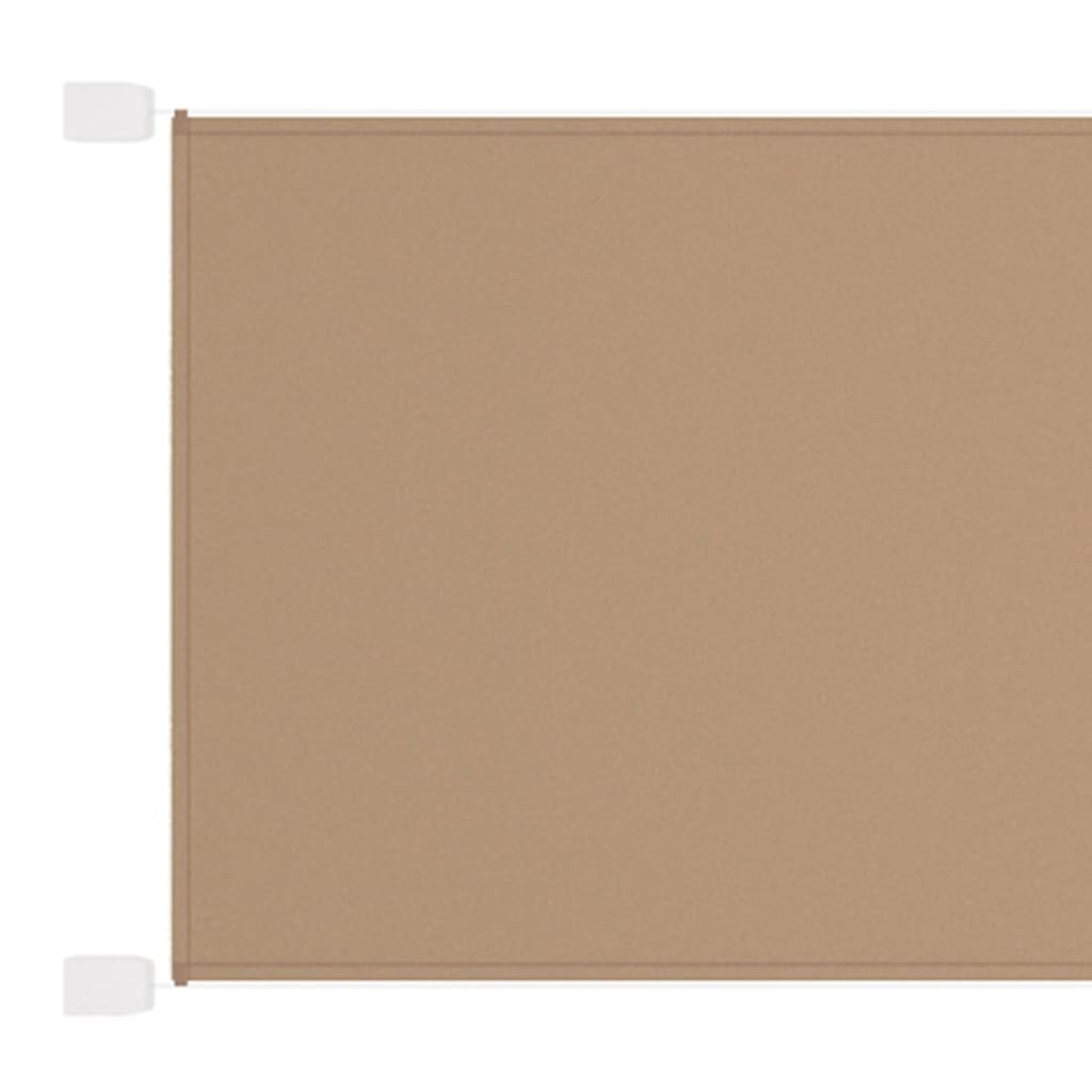 Τέντα Κάθετη Taupe 60 x 600 εκ. από Ύφασμα Oxford