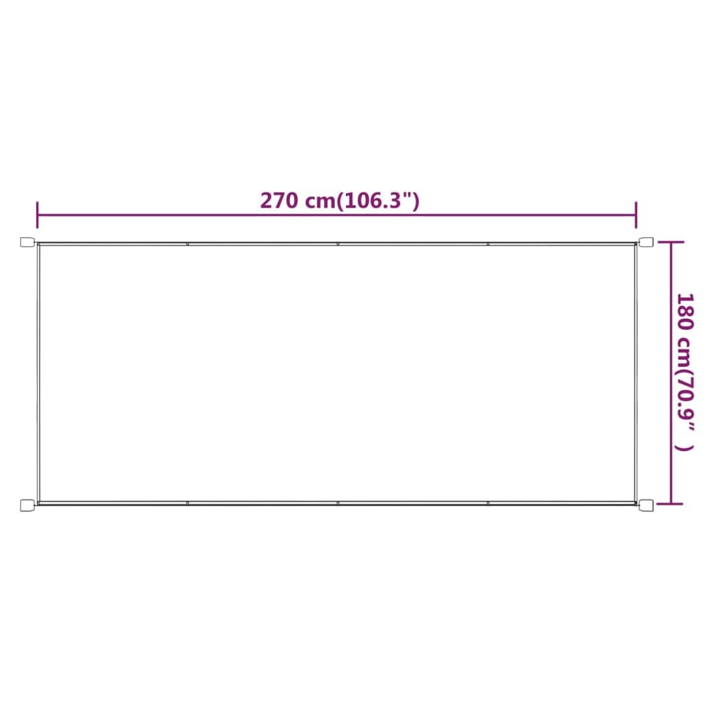 Τέντα Κάθετη Μπλε 180 x 270 εκ. από Ύφασμα Oxford