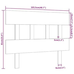 5x3x81 εκ. από Μασίφ Ξύλο Πεύκου