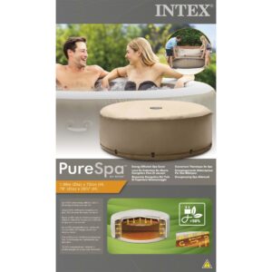 Intex Κάλυμμα Φουσκωτού Υδρομασάζ Ενεργειακά Αποδοτικό 28523