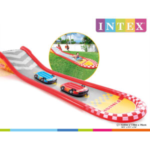 Intex Τσουλήθρα Racing Fun 561 x 119 x 76 εκ.