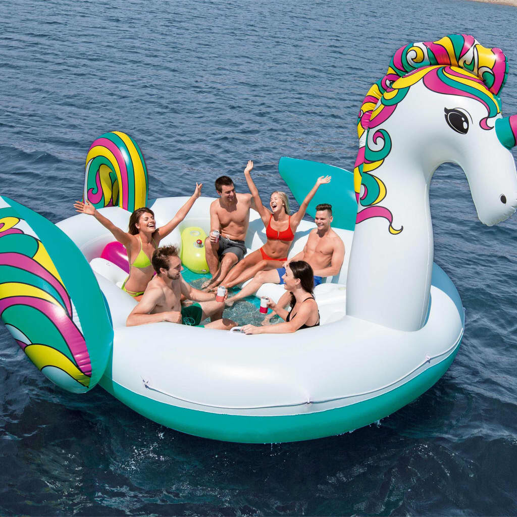 Bestway Φουσκωτό Θαλάσσης Giant Unicorn Island