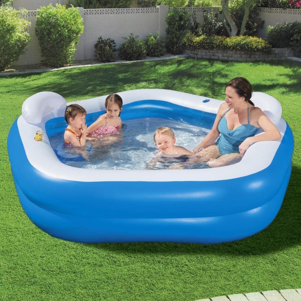 Bestway Πισίνα Family Fun Lounge  213 x 206 x 69 εκ.