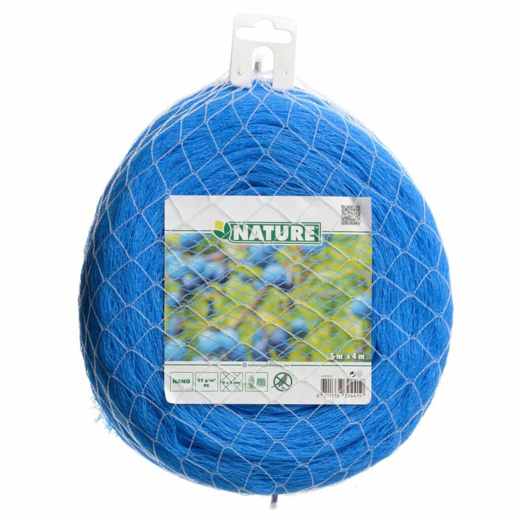 423501 Nature Bird Netting "Nano" 5x4 m Blue