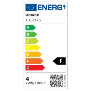 Ubbink Καταρράκτης Niagara με Φωτισμό LED Ασημί 60 εκ. 1312125