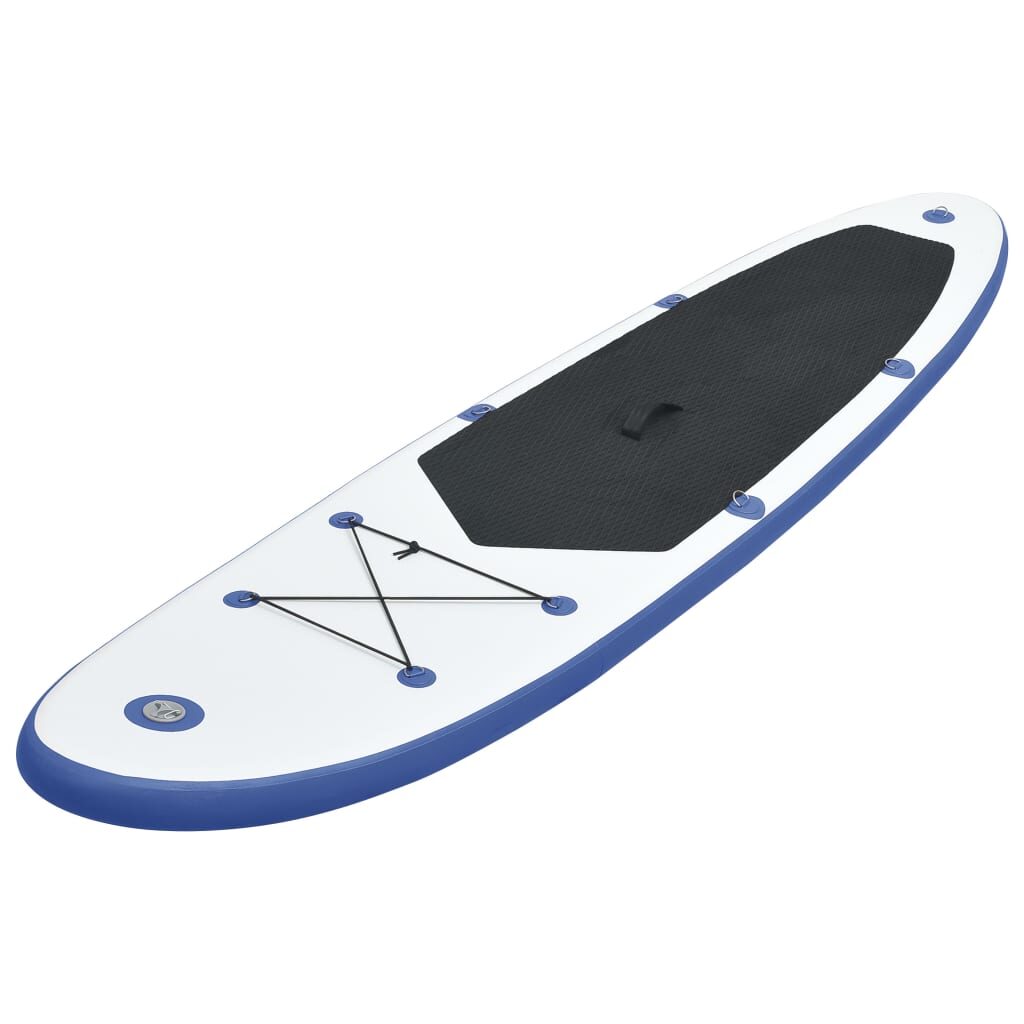 Σετ Σανίδας Stand Up Paddle / Surf Φουσκωτό Μπλε και Λευκό