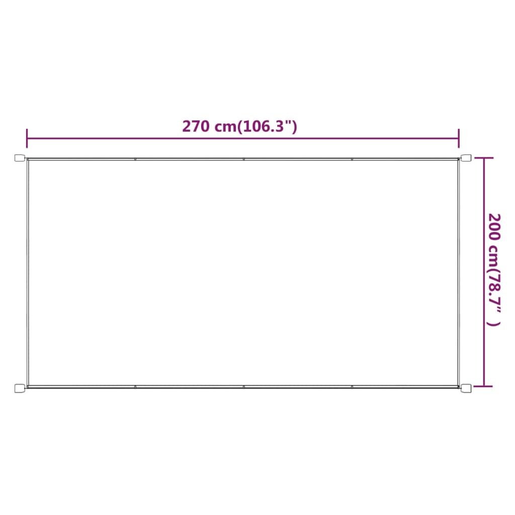 Τέντα Κάθετη Μπλε 200 x 270 εκ. από Ύφασμα Oxford