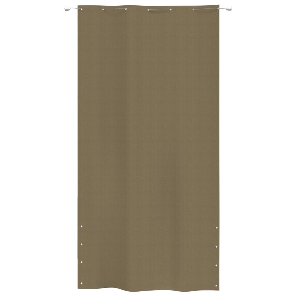 Διαχωριστικό Βεράντας Taupe 140 x 240 εκ. Ύφασμα Oxford