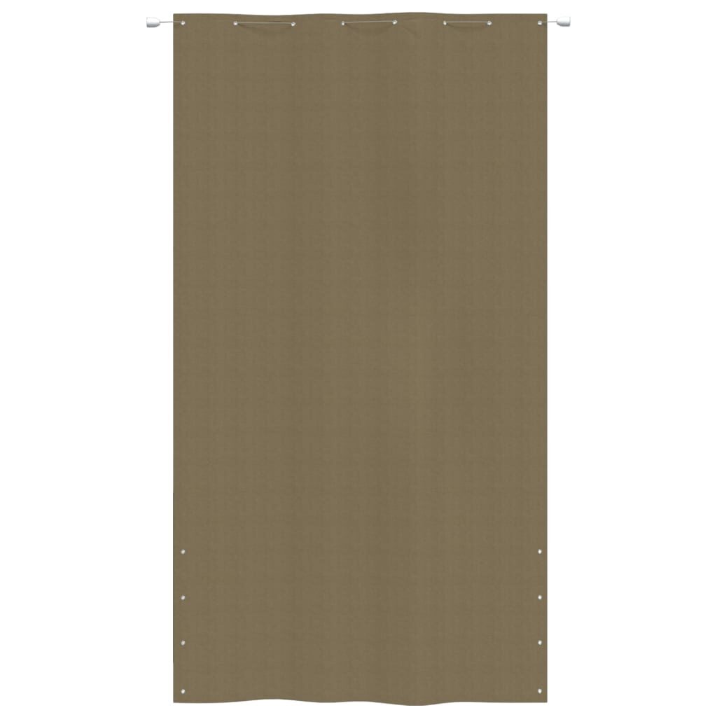 Διαχωριστικό Βεράντας Taupe 160 x 240 εκ. Ύφασμα Oxford