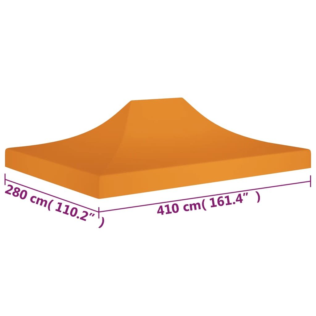 Κάλυμμα Τέντας Εκδηλώσεων Πορτοκαλί 4 x 3 μ. 270 γρ/μ²