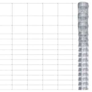 Συρματόπλεγμα Περίφραξης Ασημί 50 x 1