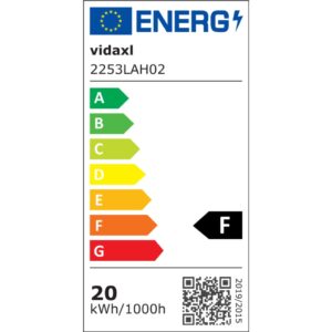 Προβολέας LED με Λαβή Θερμό Λευκό 2 x 20 W