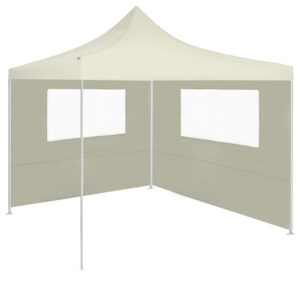 3070421  Gazebo Sidewall with Windows 4x2 m Cream (315310)