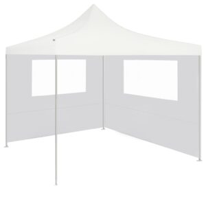 3070424  Gazebo Sidewall with Windows 4x2 m White (315313)