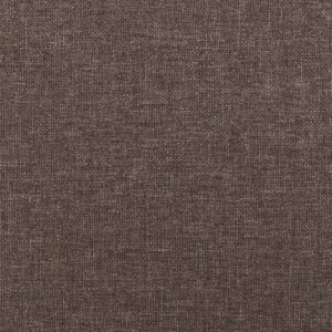 Υποπόδιο Taupe 78 x 56 x 32 εκ. Υφασμάτινο