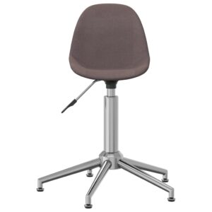 3086042  Swivel Dining Chair Taupe Fabric (333438)