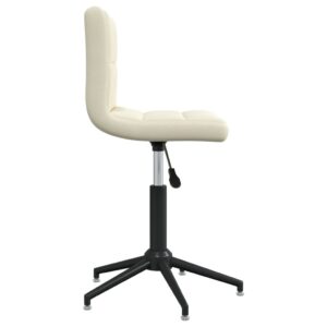 3087666  Swivel Dining Chairs 4 pcs Cream Velvet (334428×2)