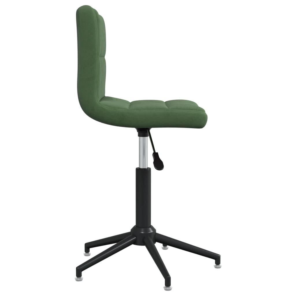 3087670  Swivel Dining Chairs 4 pcs Dark Green Velvet (334432×2)