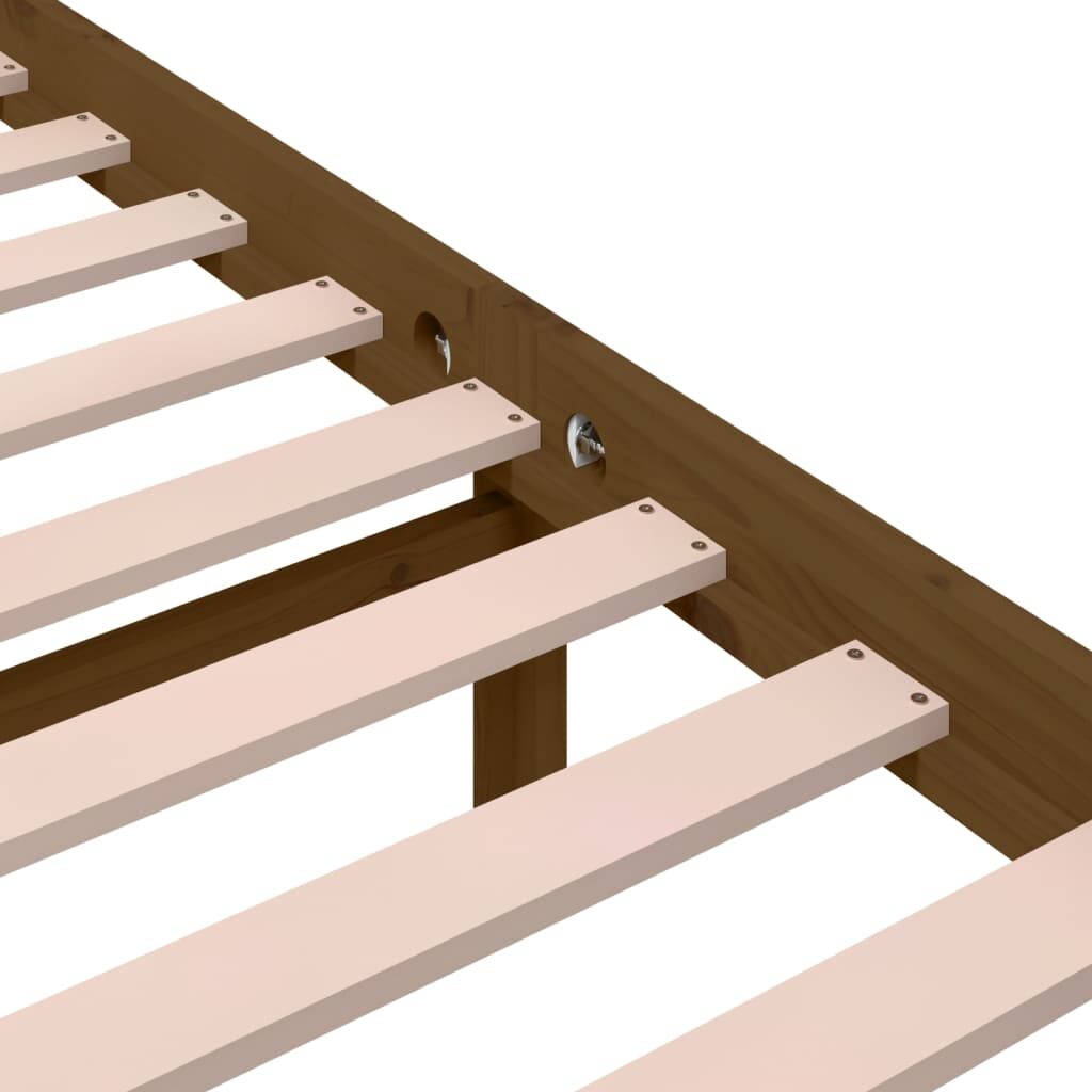 Πλαίσιο Κρεβατιού Μελί 135 x 190 εκ. Μασίφ Ξύλο 4FT6 Double