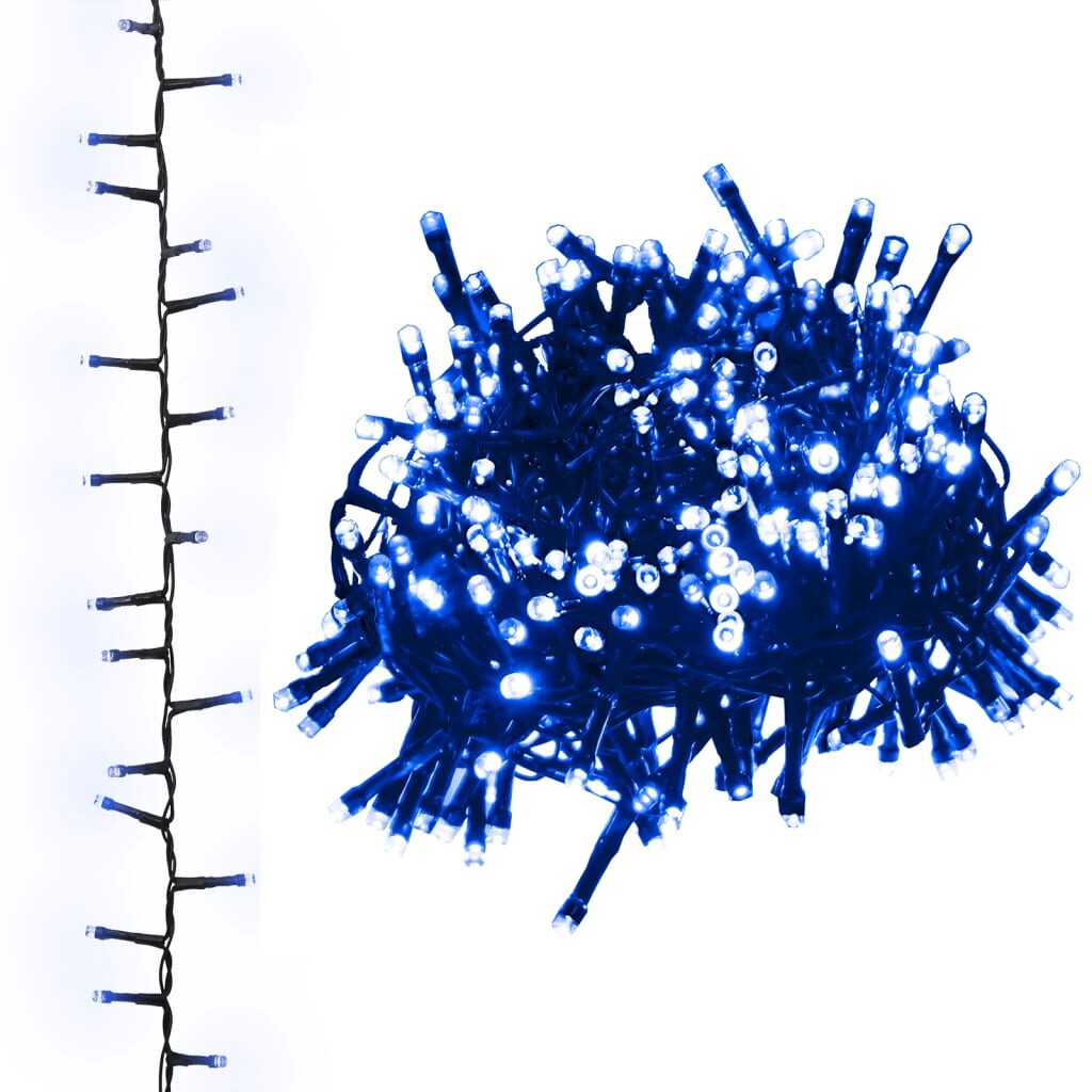 Φωτάκια Compact με 400 LED Μπλε 13 μ. από PVC