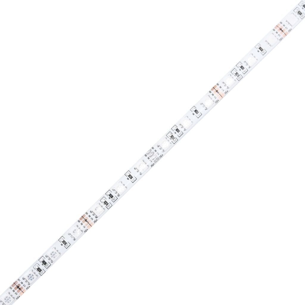 Πλαίσιο Κρεβατιού LED Μαύρο 75x190 εκ. Ξύλο 2FT6 Small Single