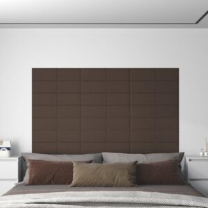 Πάνελ Τοίχου 12 τεμ. Taupe 60 x 15 εκ. 1