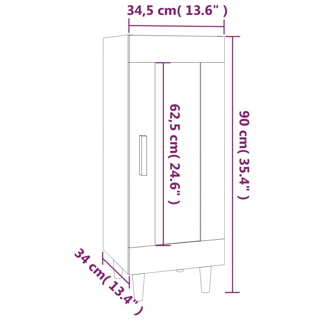 5x34x90 εκ. Επεξεργασμένο Ξύλο