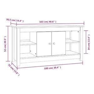 Έπιπλο Τηλεόρασης Γκρι 103x36