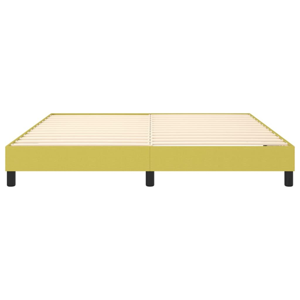 Πλαίσιο Κρεβατιού Boxspring Πράσινο 180x200 εκ. Υφασμάτινο