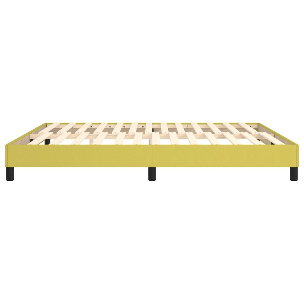 Πλαίσιο Κρεβατιού Boxspring Πράσινο 180x200 εκ. Υφασμάτινο