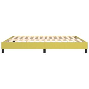 Πλαίσιο Κρεβατιού Boxspring Πράσινο 180x200 εκ. Υφασμάτινο