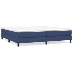 Πλαίσιο Κρεβατιού Boxspring Μπλε 200x200 εκ. Υφασμάτινο