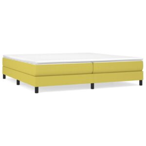 Πλαίσιο Κρεβατιού Boxspring Πράσινο 200x200 εκ. Υφασμάτινο