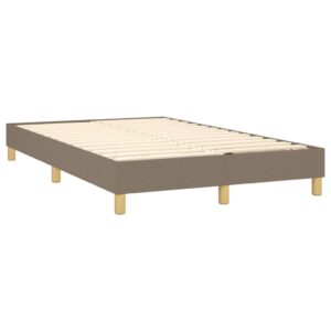 Πλαίσιο Κρεβατιού Boxspring Taupe 120x200 εκ. Υφασμάτινο