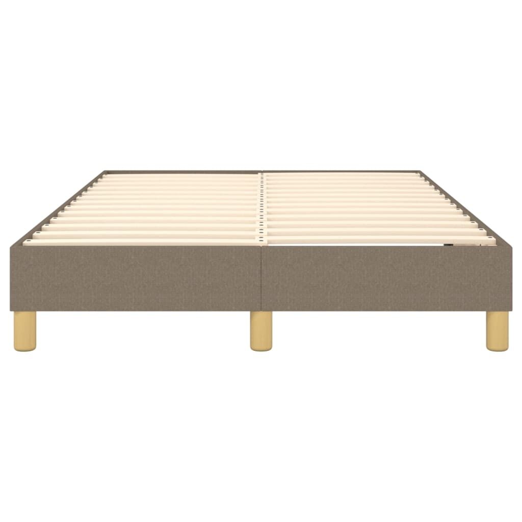 Πλαίσιο Κρεβατιού Boxspring Taupe 120x200 εκ. Υφασμάτινο