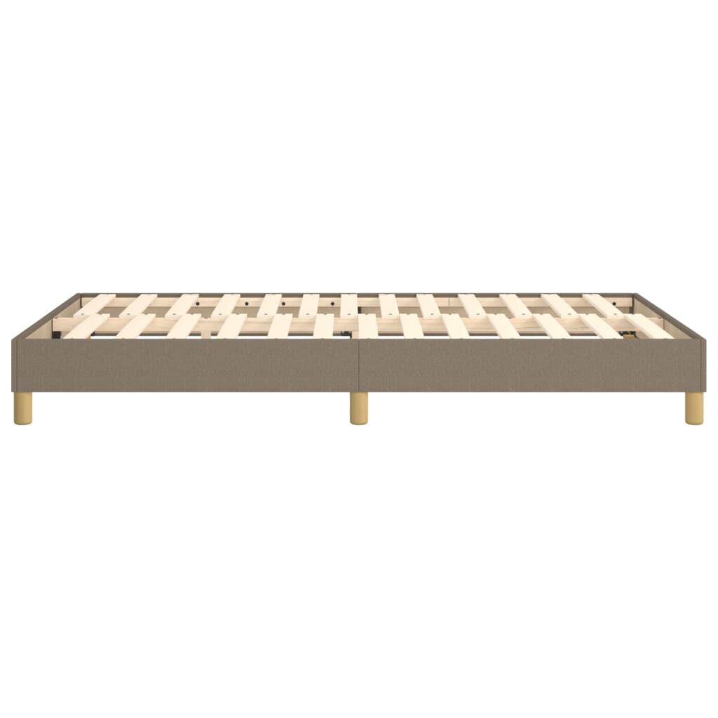 Πλαίσιο Κρεβατιού Boxspring Taupe 120x200 εκ. Υφασμάτινο