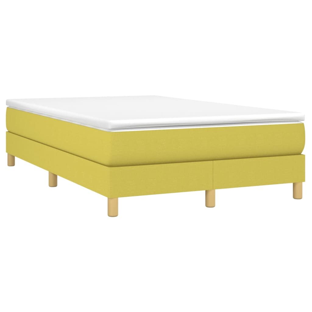 Πλαίσιο Κρεβατιού Boxspring Πράσινο 120x200 εκ. Υφασμάτινο