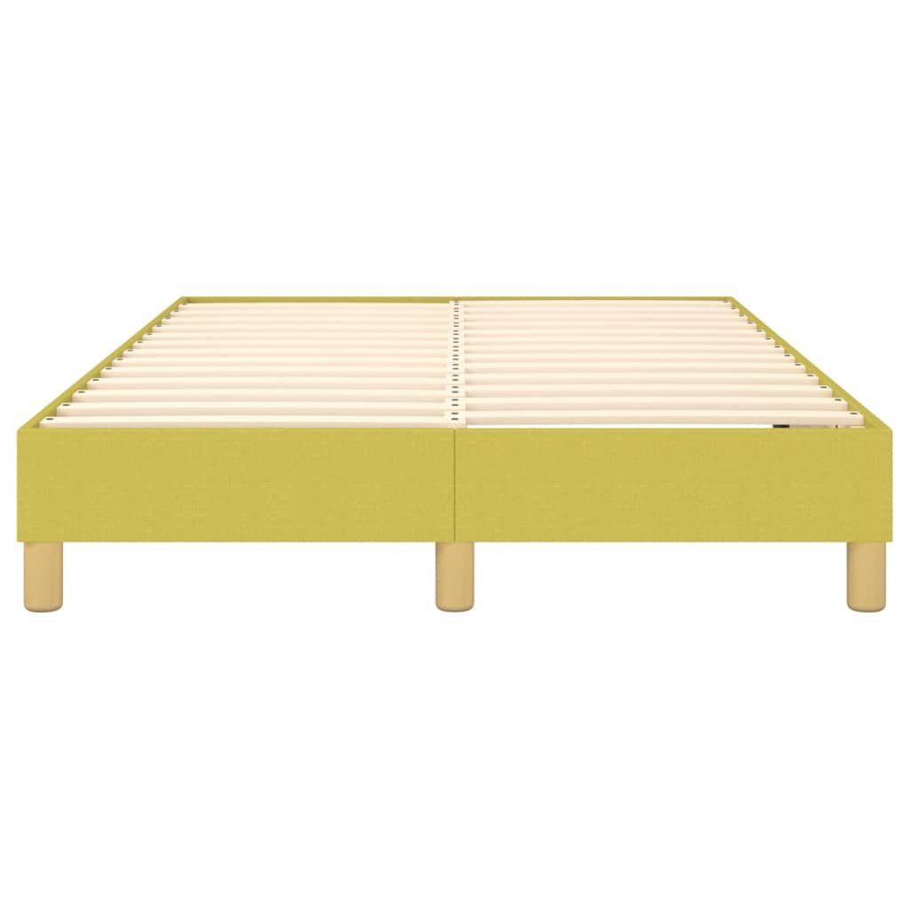 Πλαίσιο Κρεβατιού Boxspring Πράσινο 120x200 εκ. Υφασμάτινο