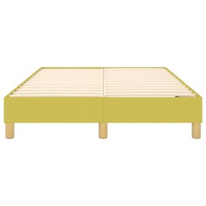 Πλαίσιο Κρεβατιού Boxspring Πράσινο 120x200 εκ. Υφασμάτινο