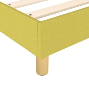 Πλαίσιο Κρεβατιού Boxspring Πράσινο 120x200 εκ. Υφασμάτινο