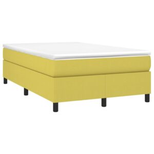 Πλαίσιο Κρεβατιού Boxspring Πράσινο 120x200 εκ. Υφασμάτινο