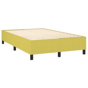 Πλαίσιο Κρεβατιού Boxspring Πράσινο 120x200 εκ. Υφασμάτινο