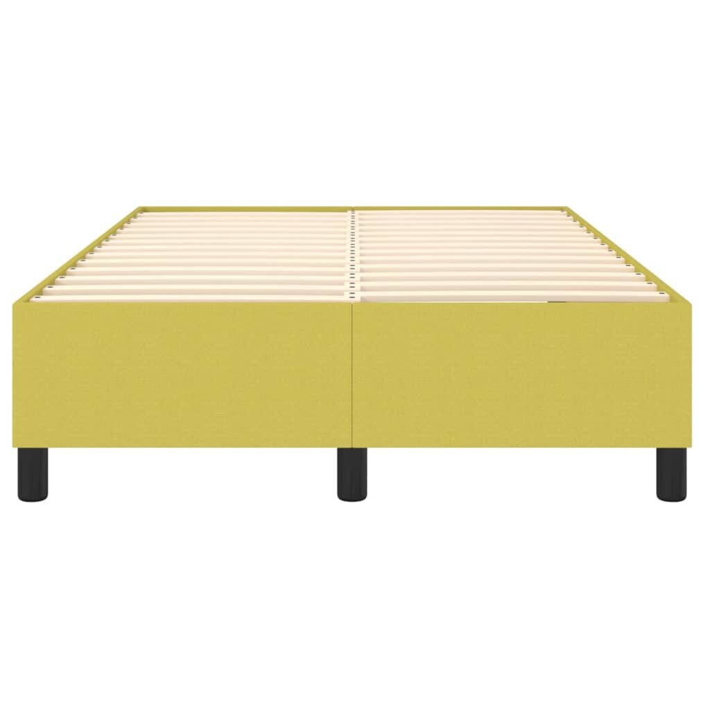 Πλαίσιο Κρεβατιού Boxspring Πράσινο 120x200 εκ. Υφασμάτινο