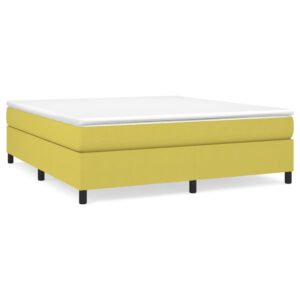 Πλαίσιο Κρεβατιού Boxspring Πράσινο 180x200 εκ. Υφασμάτινο