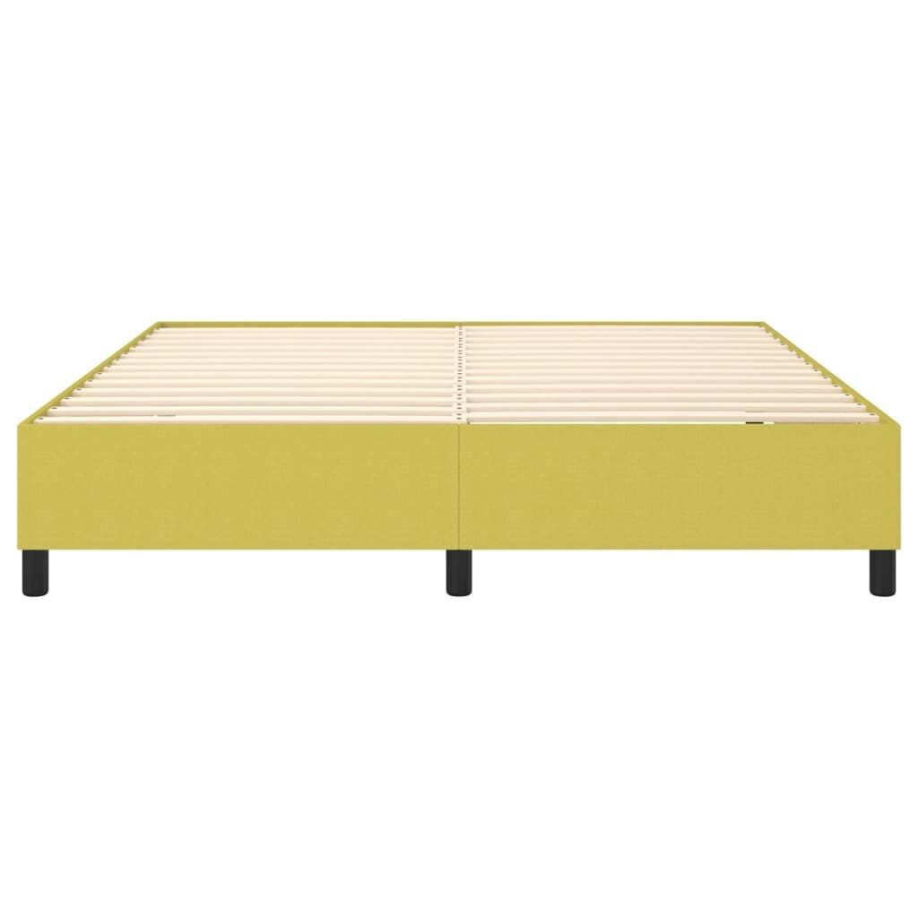 Πλαίσιο Κρεβατιού Boxspring Πράσινο 180x200 εκ. Υφασμάτινο